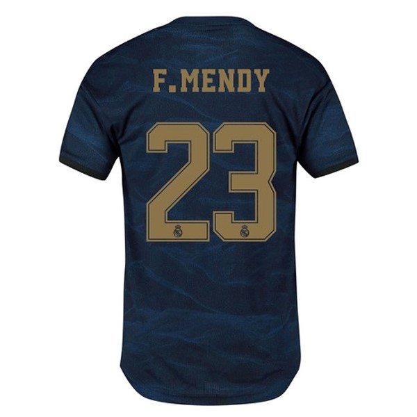 Camiseta Real Madrid NO.23 F.Mendy Segunda equipación 2019-2020 Azul